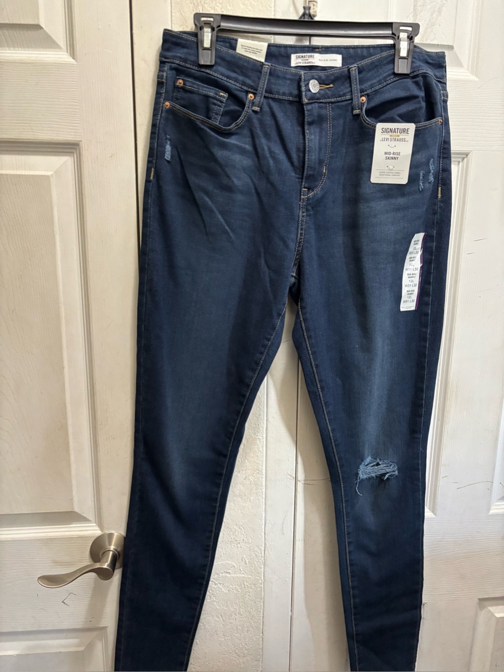 Levi's Dark Blue Skinny Jeans for Women